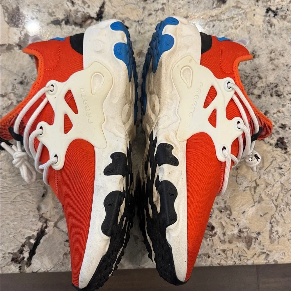 Nike React Presto, Cosmic Clay / Black - Blue Hero, AV2605-800, Size 12 - Picture 5 of 7